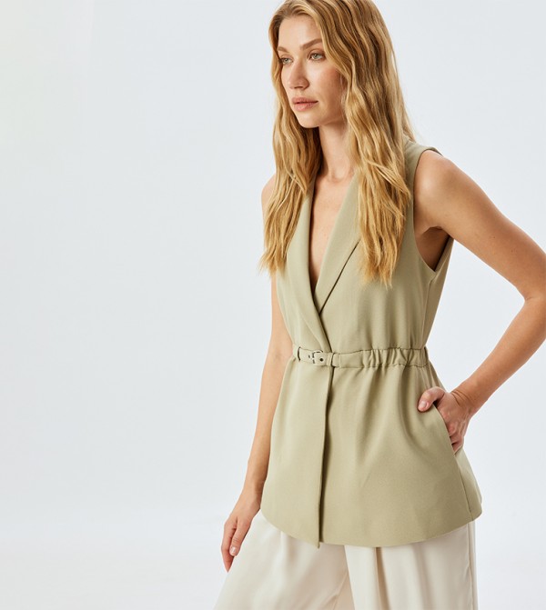 Koton Koton - Beige Waistcoats