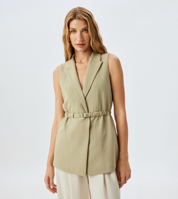 Koton Koton - Beige Waistcoats