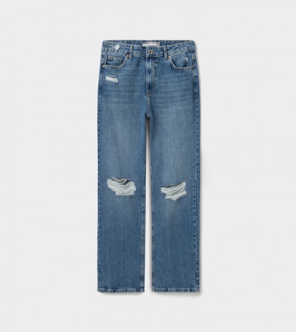 Koton Straight Jeans - Blue Straight Jeans
