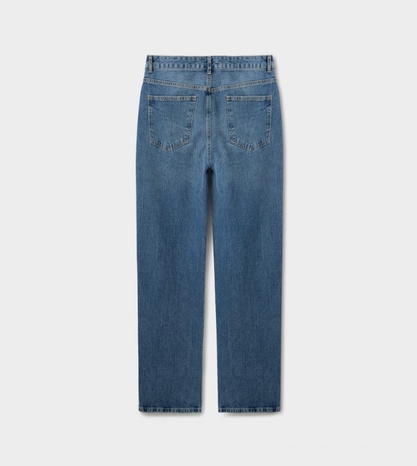 Koton Straight Jeans - Blue Straight Jeans