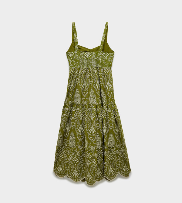 Koton  Midi Dresses - Green Midi Dresses