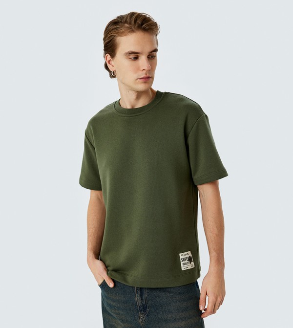 Koton  - Green Casual T-Shirts