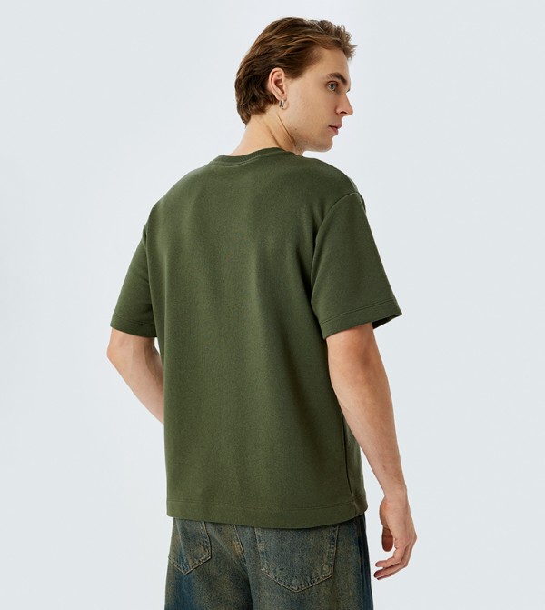 Koton  - Green Casual T-Shirts
