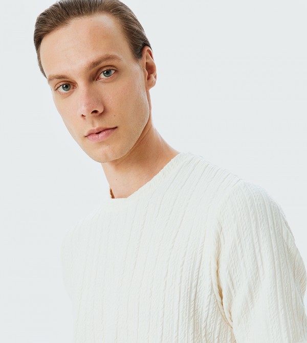 Koton Koton - White Casual T-Shirts