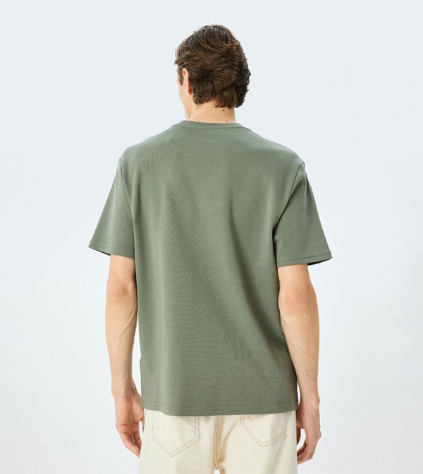 Koton  - Khaki Casual T-Shirts