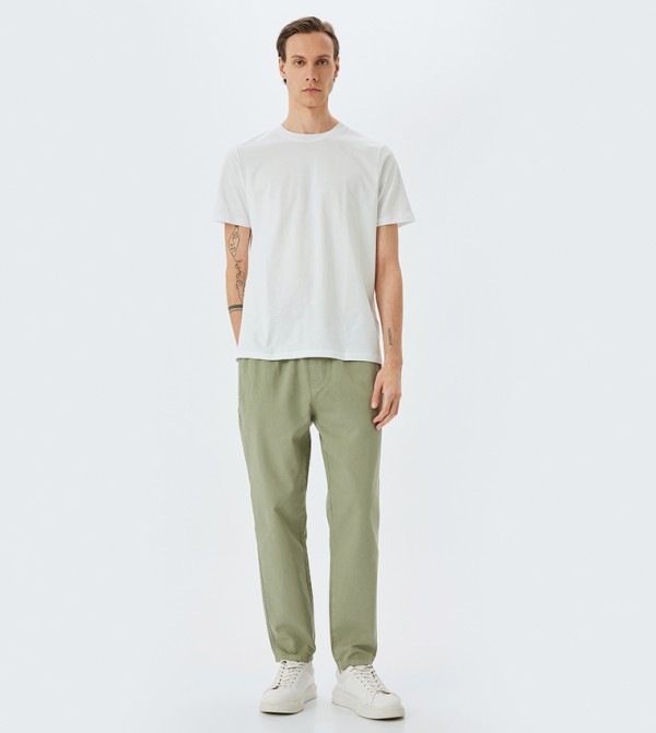 كوتون كوتون - أخضر Slim Jeans
