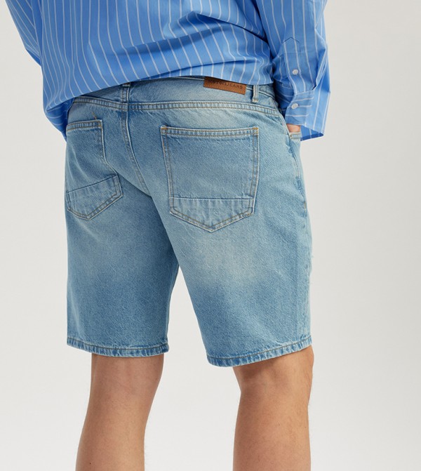 Koton  Shorts - Navy Denim shorts