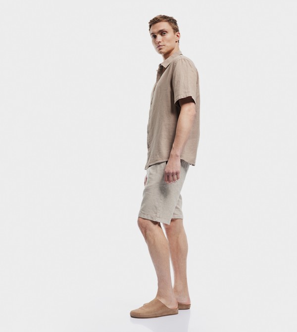 Koton  Clothing - Beige Casual Shorts