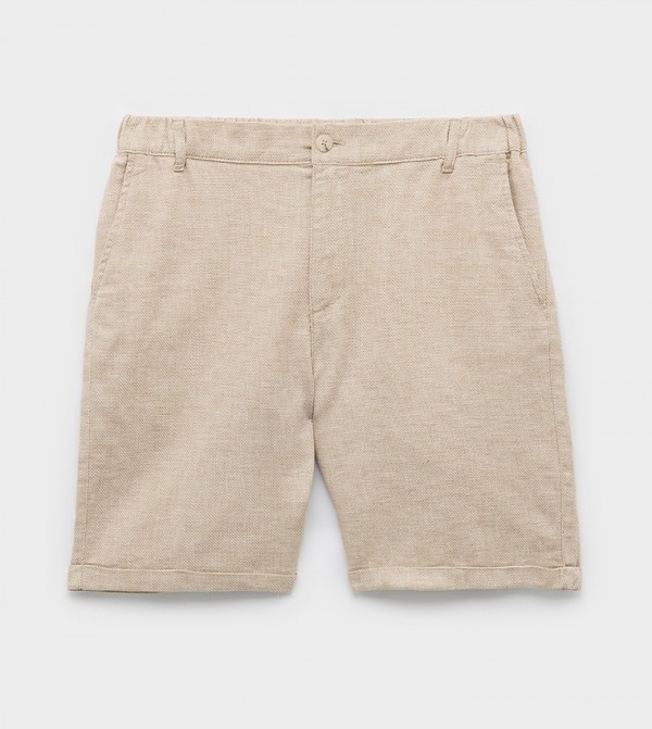 Koton  Clothing - Beige Casual Shorts