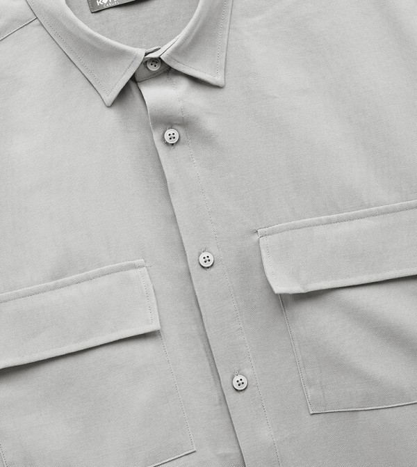 Koton Koton - Grey Casual Shirts
