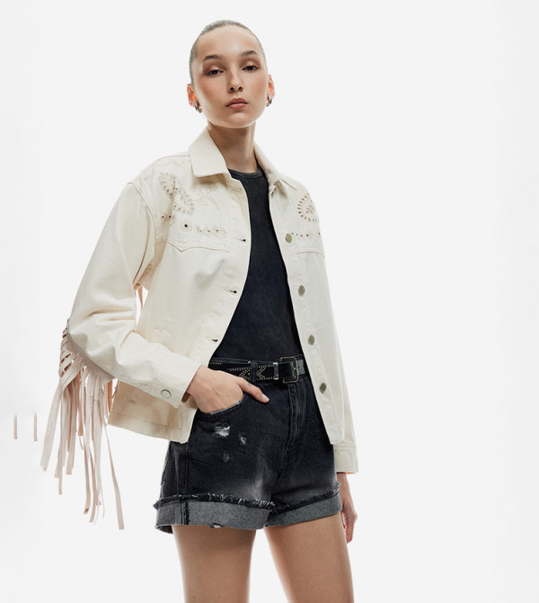 Koton  Denim shorts - Black Denim shorts