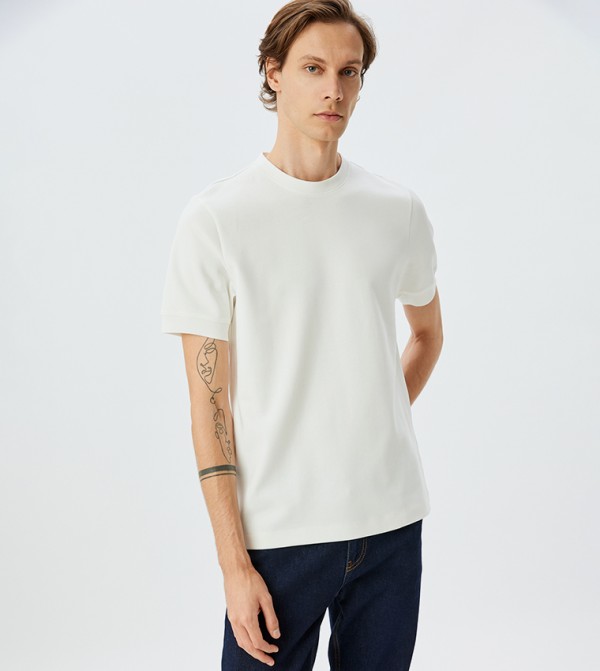 Koton Koton - White Casual T-Shirts