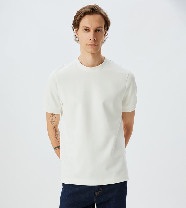 Koton Koton - White Casual T-Shirts