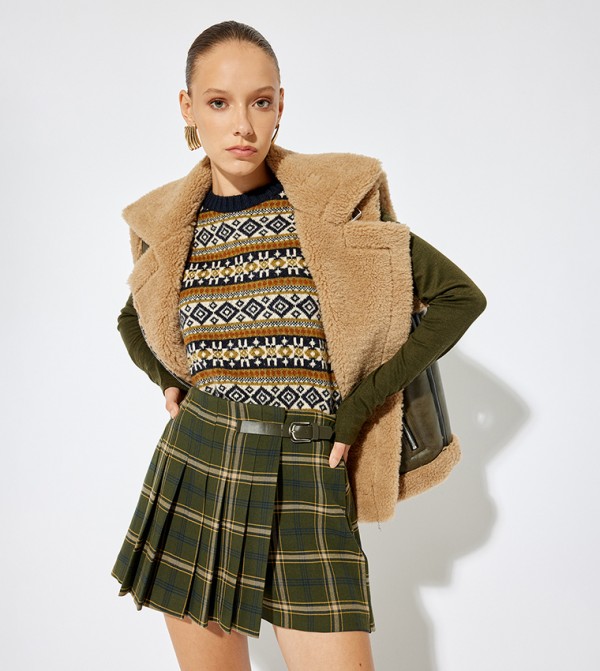 Koton Koton - Khaki Mini Skirts