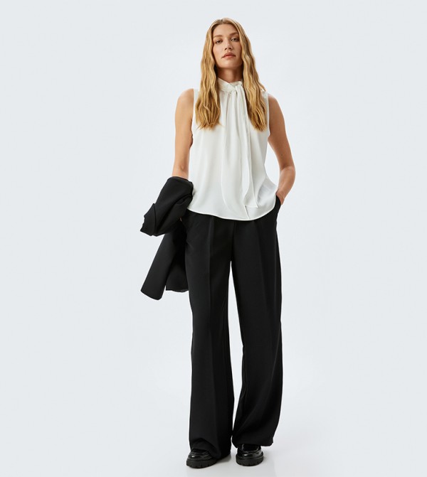 كوتون كوتون - أوف وايت  Sleeveless Tops