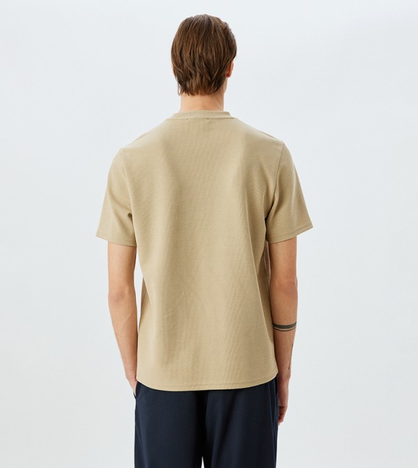 Koton Koton - Beige Casual T-Shirts
