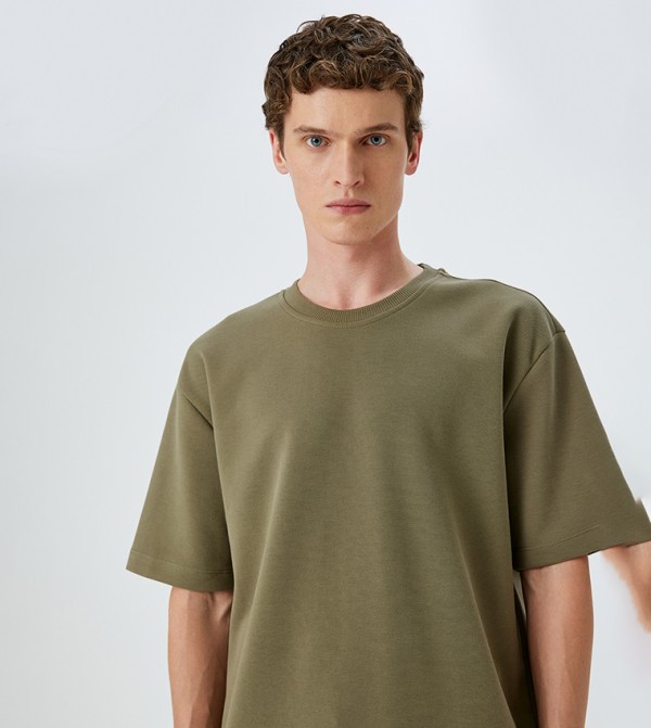Koton Koton - Green Casual T-Shirts