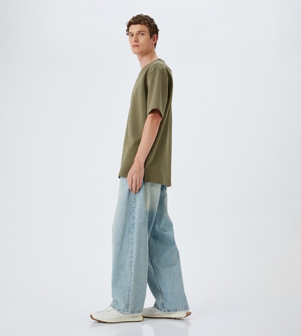 Koton Koton - Green Casual T-Shirts