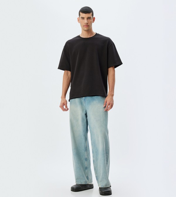 Koton Koton - Black Casual T-Shirts
