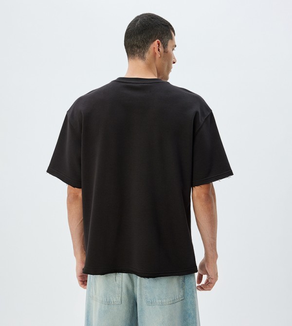 Koton Koton - Black Casual T-Shirts