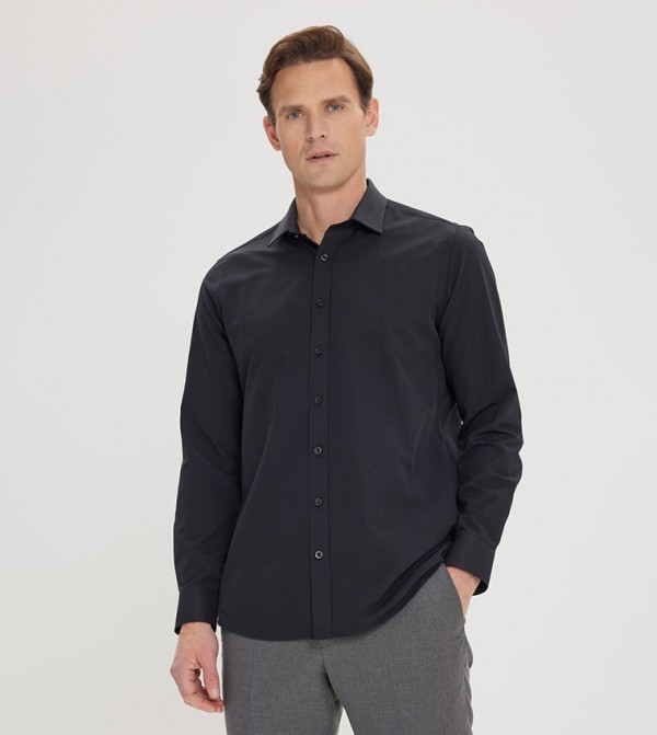 ALTINYILDIZ CLASSICS - Outlet  - Black Long Sleeves