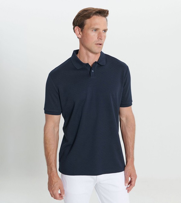 ALTINYILDIZ CLASSICS ALTINYILDIZ CLASSICS - Navy Polo T-shirts