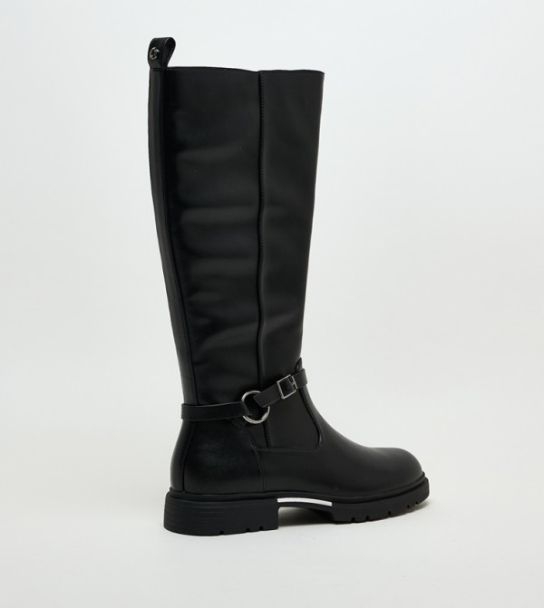 ناين وست ناين وست - أسود Mid Calf Boots