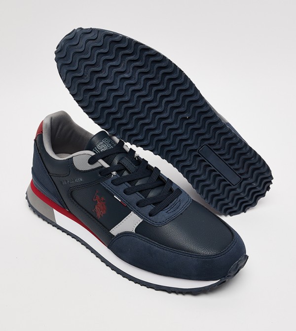 U.S. Polo Assn. U.S. POLO ASSN. - Navy Low Top