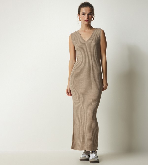 Happiness İstanbul Happiness Istanbul - Beige Casual Dresses