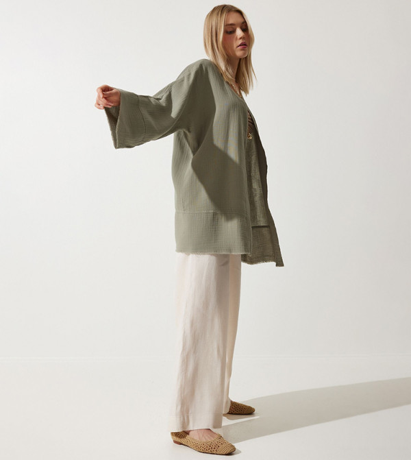 هابينس اسطنبول هابينس اسطنبول - كاكي كيمونو