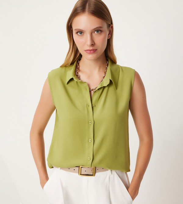 هابينس اسطنبول هابينس اسطنبول - أخضر فاتح قمصان