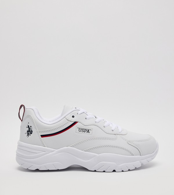 U.S. Polo Assn. U.S. POLO ASSN. - White Low Top