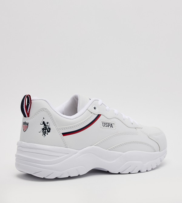 U.S. Polo Assn. U.S. POLO ASSN. - White Low Top