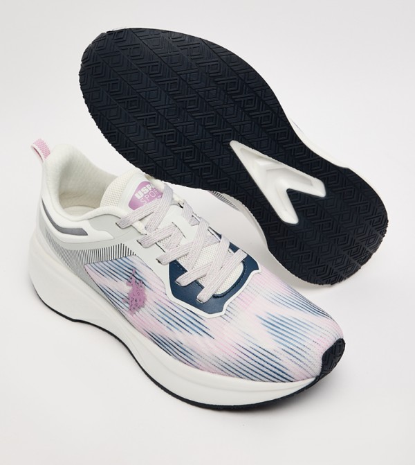 U.S. Polo Assn. U.S. POLO ASSN. - White Low Top