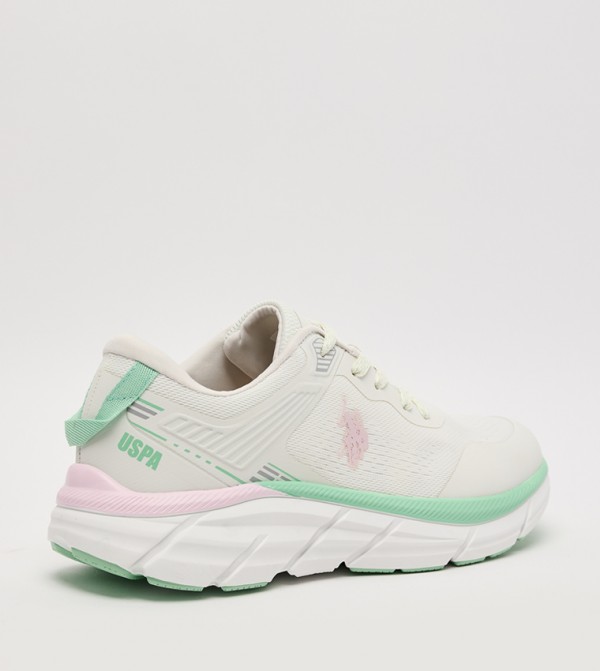 U.S. Polo Assn. U.S. POLO ASSN. - White Low Top