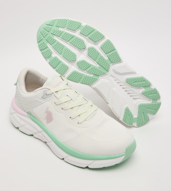 U.S. Polo Assn. U.S. POLO ASSN. - White Low Top