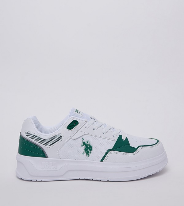 U.S. Polo Assn. U.S. POLO ASSN. - White Low Top