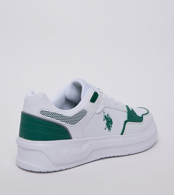 U.S. Polo Assn. U.S. POLO ASSN. - White Low Top