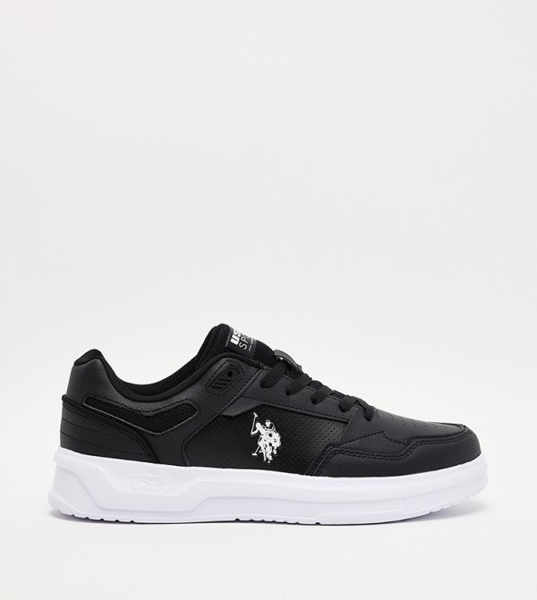U.S. Polo Assn. U.S. POLO ASSN. - Black Low Top