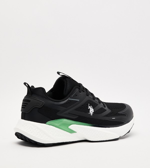 U.S. Polo Assn. U.S. POLO ASSN. - Black Low Top