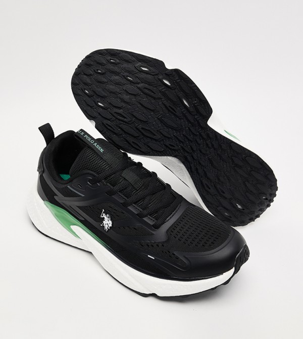 U.S. Polo Assn. U.S. POLO ASSN. - Black Low Top