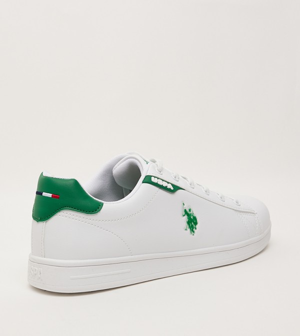 U.S. Polo Assn. U.S. POLO ASSN. - White Low Top