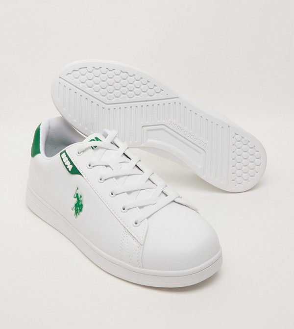 U.S. Polo Assn. U.S. POLO ASSN. - White Low Top
