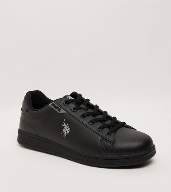 U.S. Polo Assn. U.S. POLO ASSN. - Black Low Top
