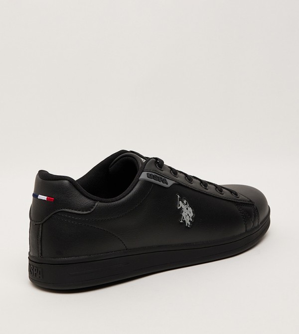 U.S. Polo Assn. U.S. POLO ASSN. - Black Low Top