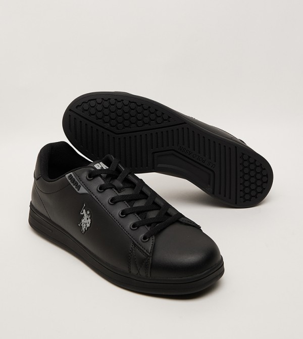 U.S. Polo Assn. U.S. POLO ASSN. - Black Low Top
