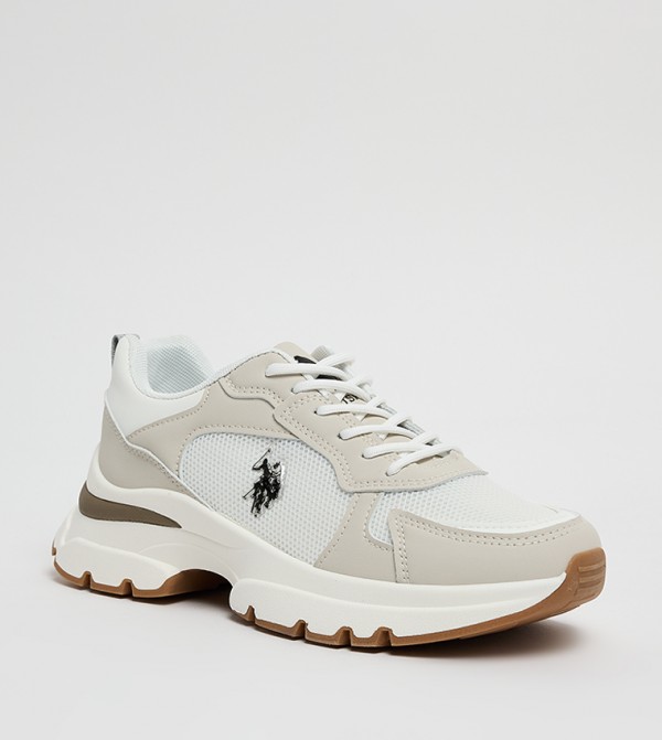 U.S. Polo Assn.  Sneakers - Off White Low Top