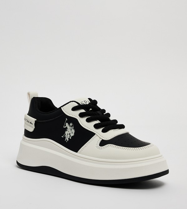 U.S. Polo Assn. U.S. POLO ASSN. - Black Low Top