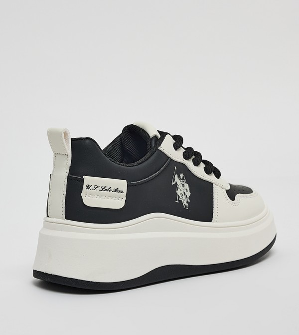 U.S. Polo Assn. U.S. POLO ASSN. - Black Low Top