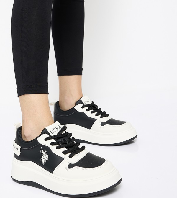 U.S. Polo Assn. U.S. POLO ASSN. - Black Low Top